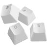 WASD PBT White Keycap